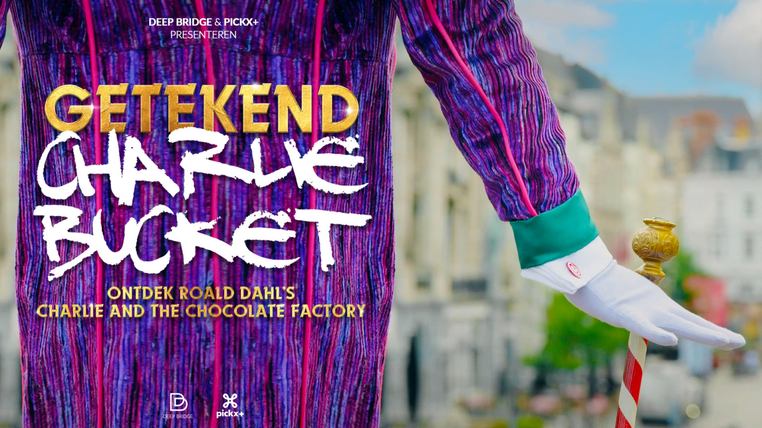 Getekend, Charlie Bucket vanaf 27 oktober op Pickx+ Deep Bridge