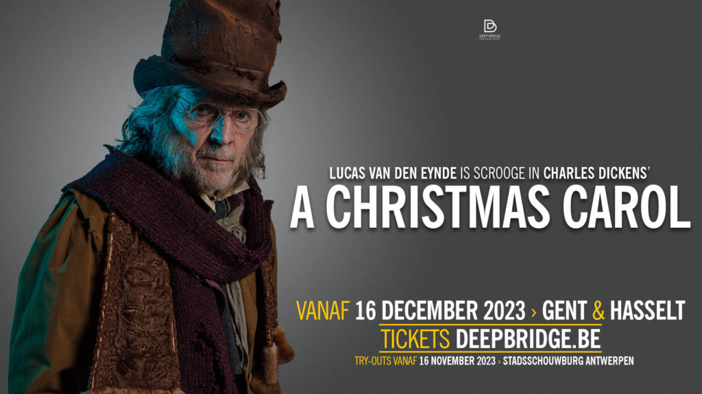 Lucas Van den Eynde wordt Scrooge in nieuwe, volledig Vlaamse versie